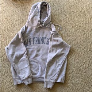 brandy melville san francisco hoodie